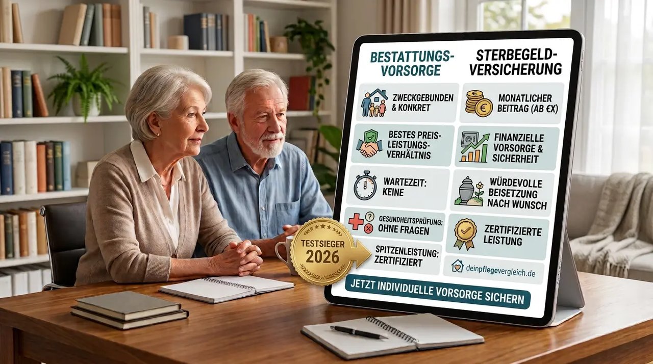 Direkter Vergleich von Bestattungsvorsorge und Sterbegeldversicherung Direkter Vergleich von Bestattungsvorsorge und Sterbegeldversicherung