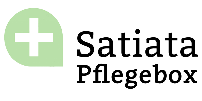 Satiata Logo - Pflegebox Anbieter mit 4.7 Sternen